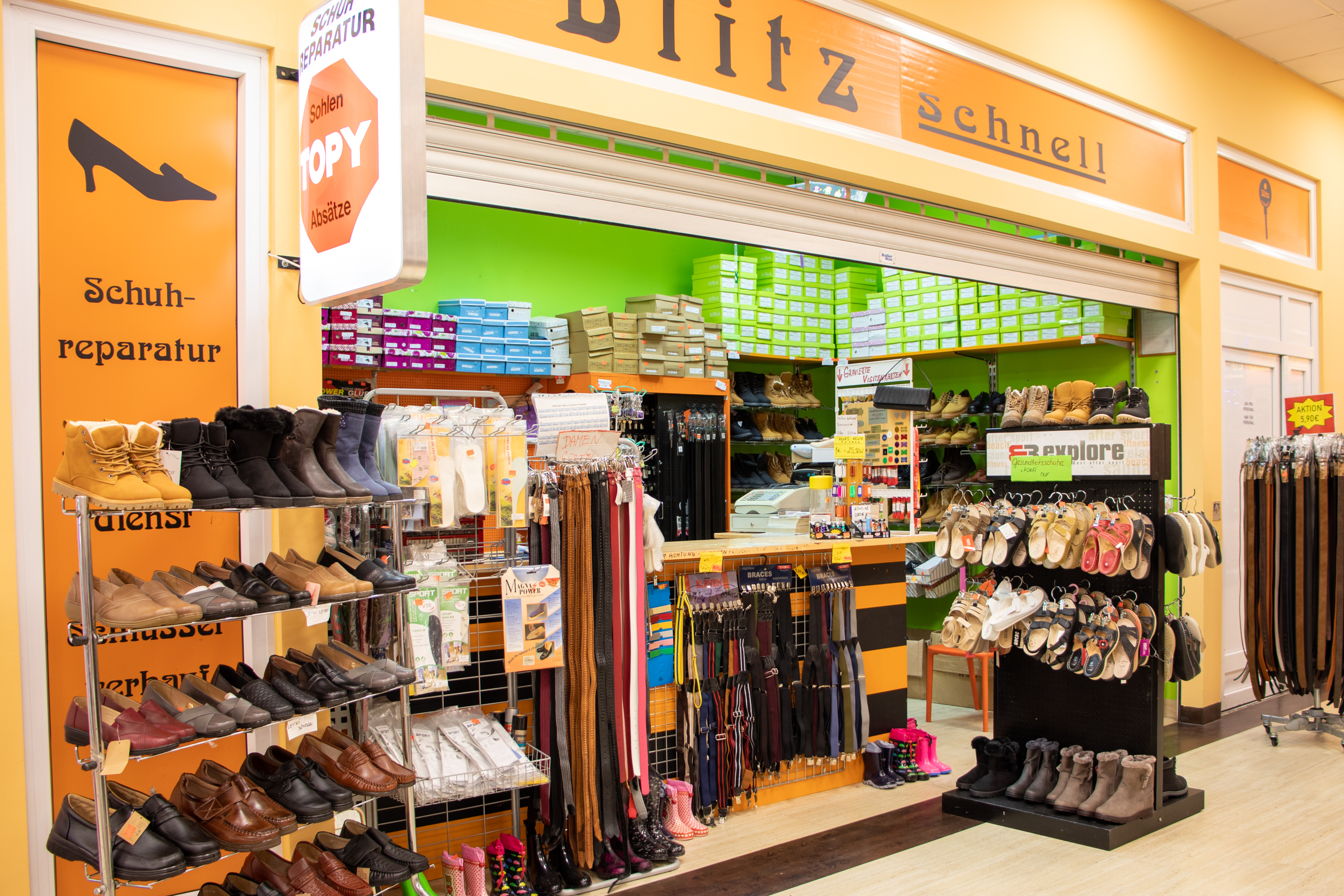 Blitz-schnell opravna obuvi